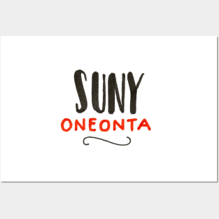 SUNY Oneonta Posters and Art